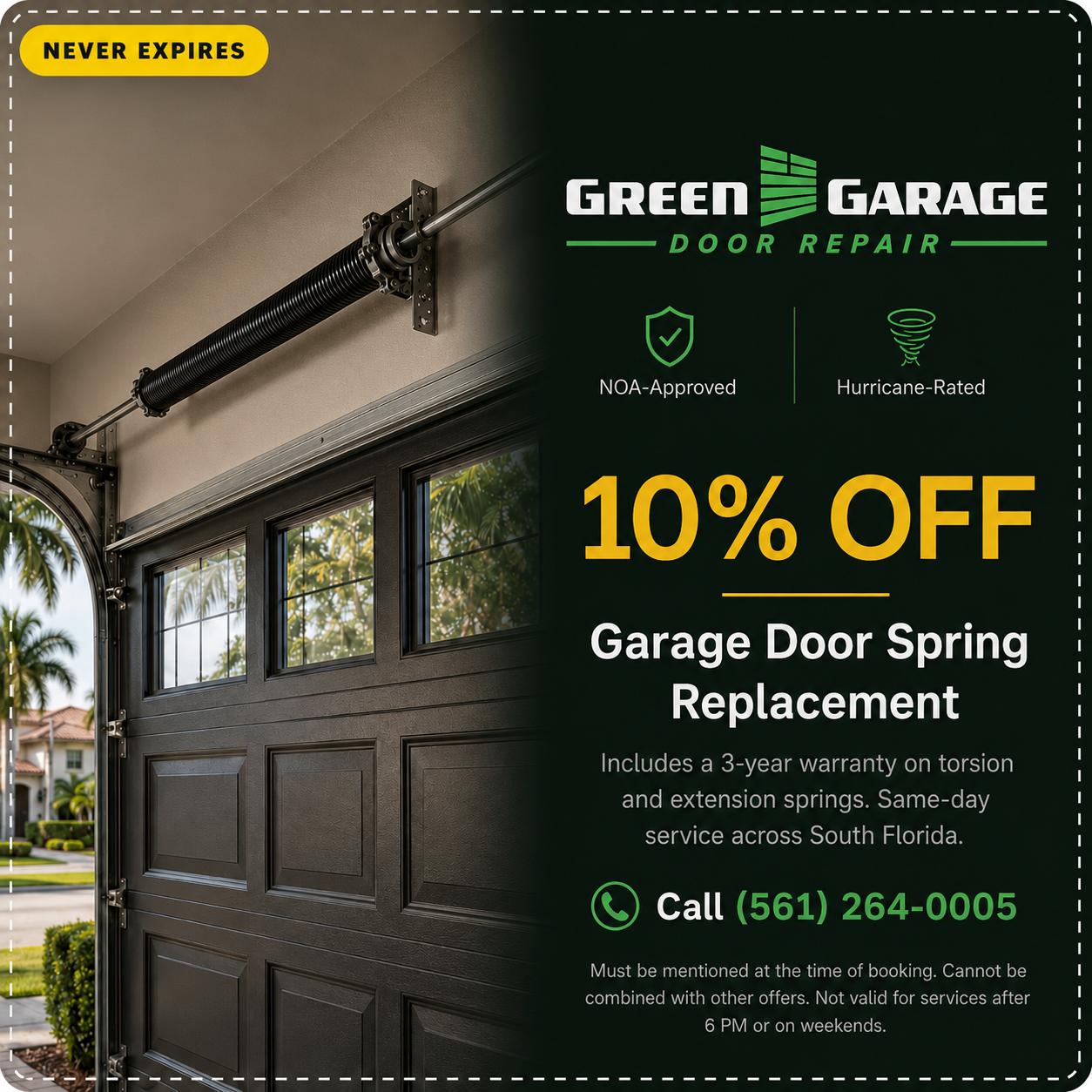 10% OFF Spring Replacement coupon — code SPRING10, never expires
